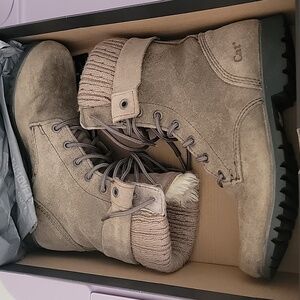 CAT Footwear Women’s Alexi Lace Up Ankle Boots Size 8